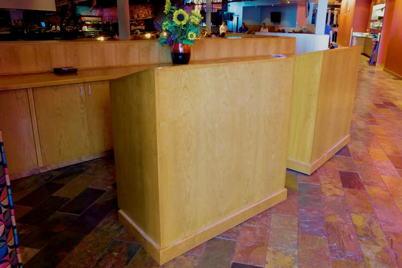 Commercial Millwork - Big Al's Bowling - 20