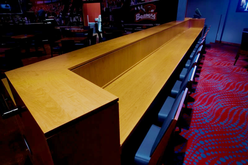 Commercial Millwork - Big Al's Bowling - 06