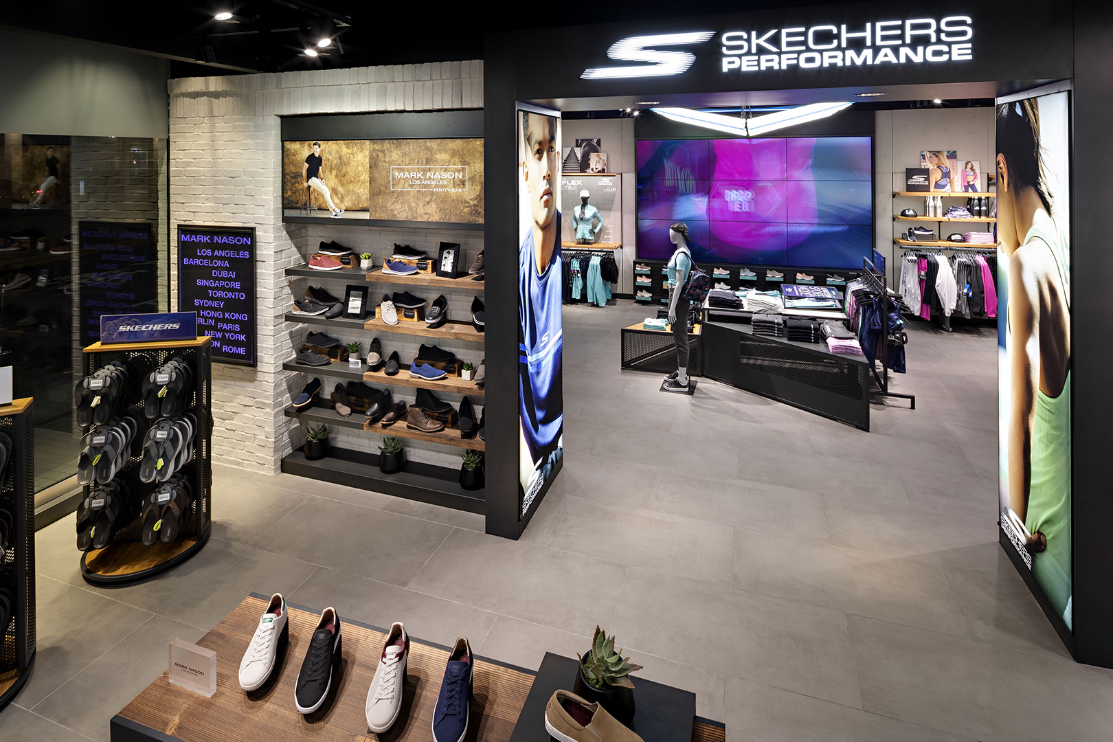 Skechers retail space