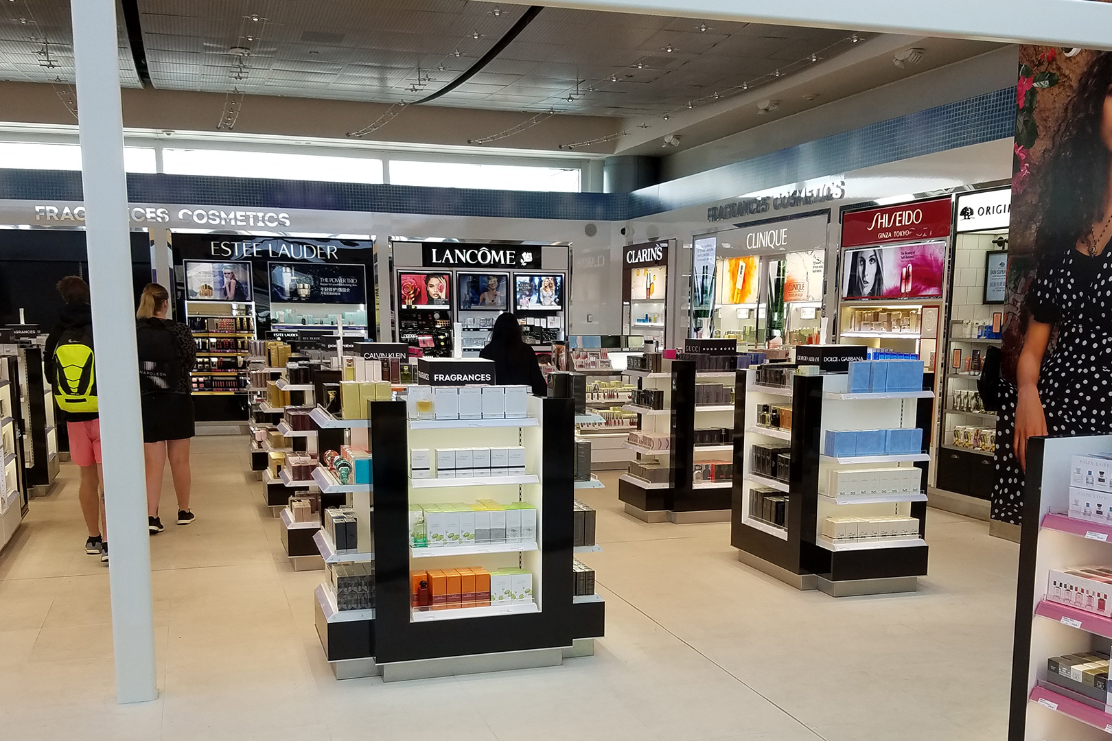 Duty Free High End Retail Fixtures Free Standing